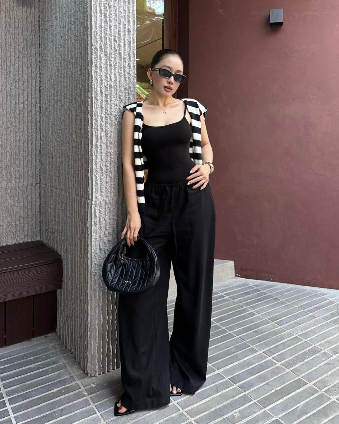 Black Breezy Pants